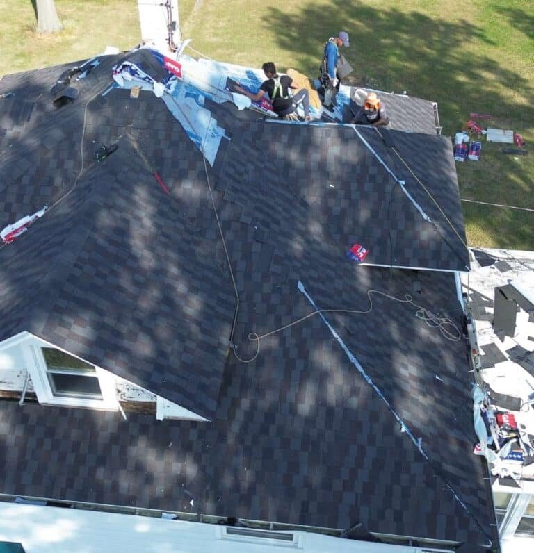 High-performance GAF roofing shingles installed to manufacturer standards for elite warranty protection.